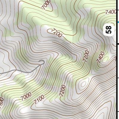 38113SW Page 57 Wah Wah Mountains South Topo Preview 3