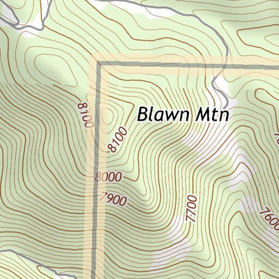 38113SW Page 59 Wah Wah Mountains South Topo Preview 2