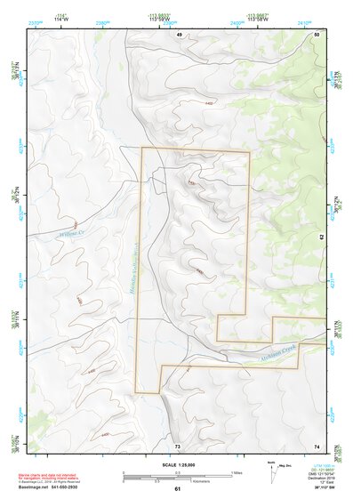 38113SW Page 61 Wah Wah Mountains South Topo Preview 1