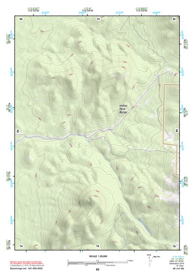 38113SW Page 63 Wah Wah Mountains South Topo Preview 1