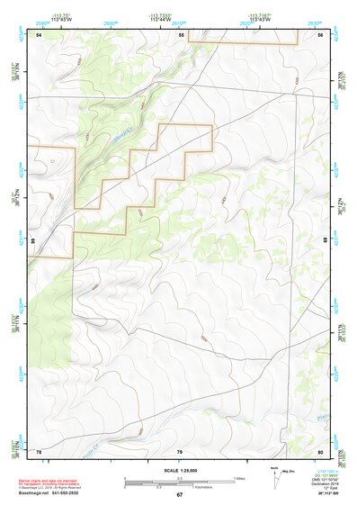 38113SW Page 67 Wah Wah Mountains South Topo Preview 1
