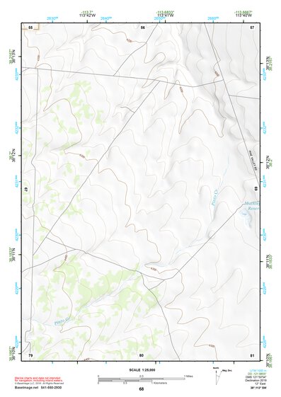 38113SW Page 68 Wah Wah Mountains South Topo Preview 1