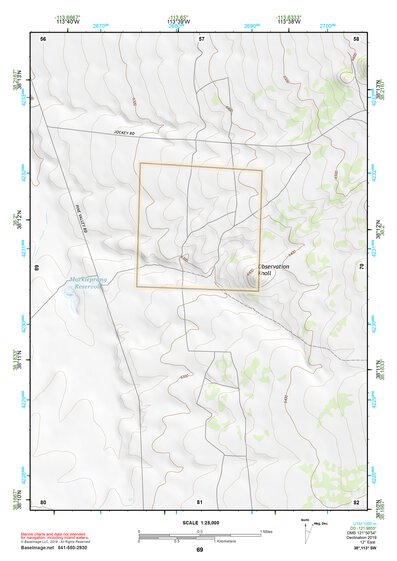 38113SW Page 69 Wah Wah Mountains South Topo Preview 1