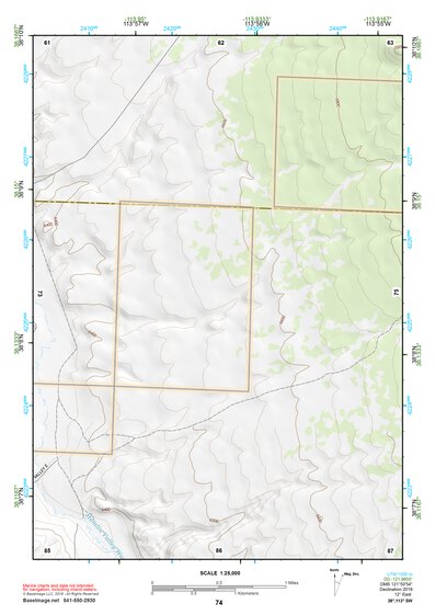 38113SW Page 74 Wah Wah Mountains South Topo Preview 1