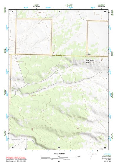 38113SW Page 80 Wah Wah Mountains South Topo Preview 1