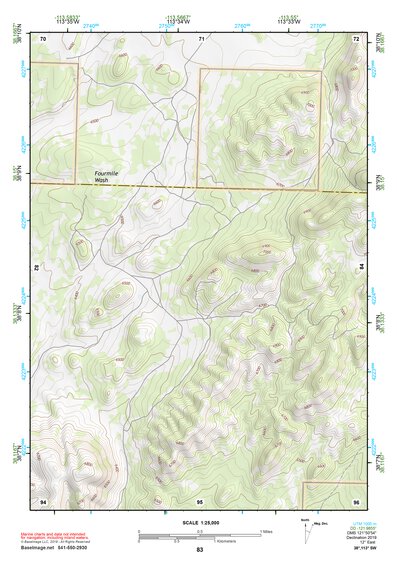 38113SW Page 83 Wah Wah Mountains South Topo Preview 1