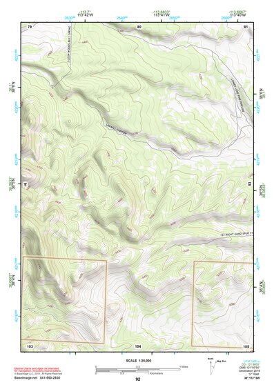 38113SW Page 92 Wah Wah Mountains South Topo Preview 1