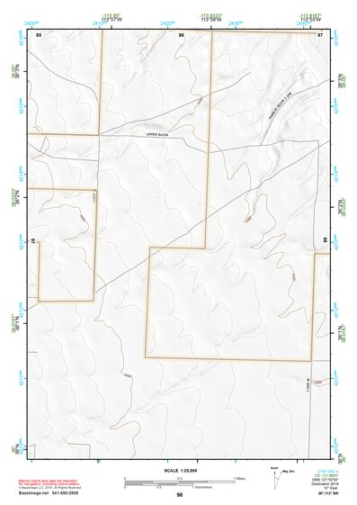 38113SW Page 98 Wah Wah Mountains South Topo Preview 1