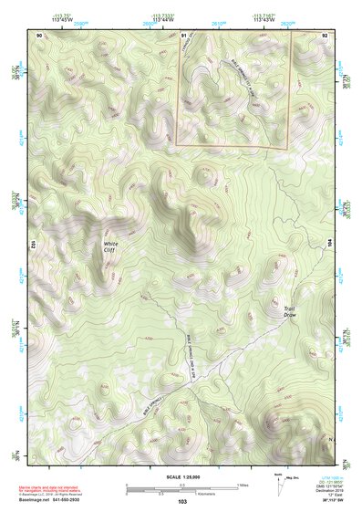 38113SW Page 103 Wah Wah Mountains South Topo Preview 1
