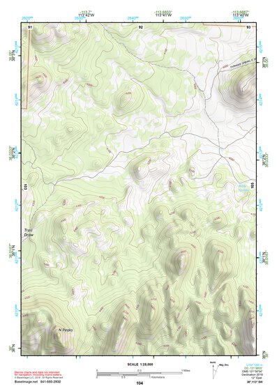 38113SW Page 104 Wah Wah Mountains South Topo Preview 1