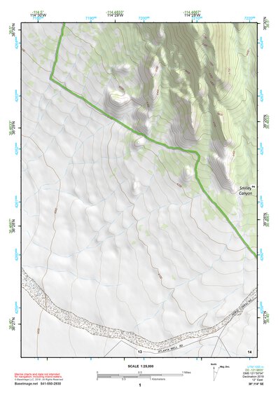 38114SE Page 1 Wilson Creek Range Topo Preview 1