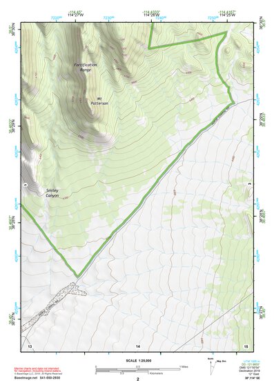 38114SE Page 2 Wilson Creek Range Topo Preview 1