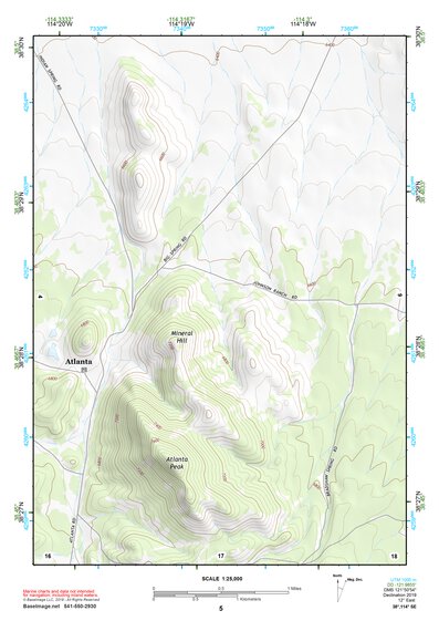 38114SE Page 5 Wilson Creek Range Topo Preview 1