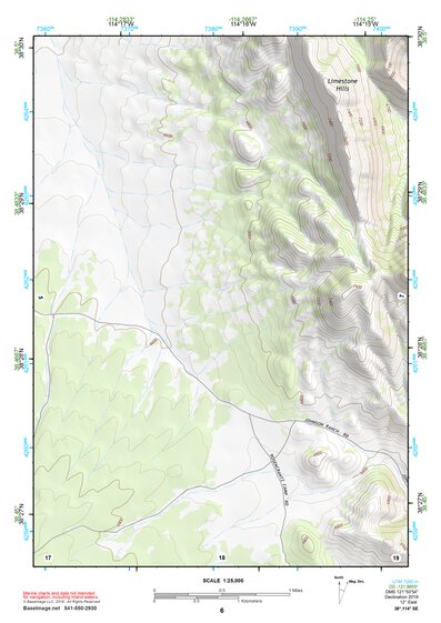 38114SE Page 6 Wilson Creek Range Topo Preview 1