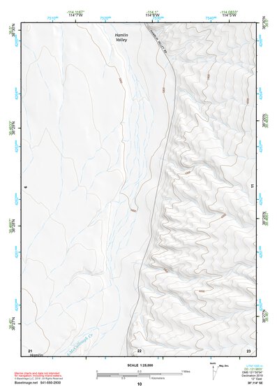 38114SE Page 10 Wilson Creek Range Topo Preview 1