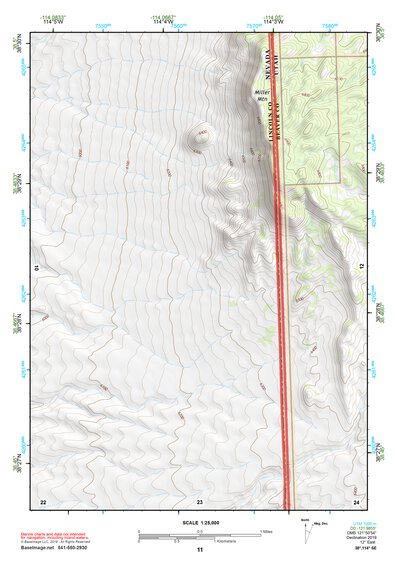 38114SE Page 11 Wilson Creek Range Topo Preview 1