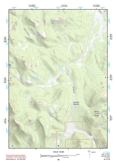 38114SE Page 16 Wilson Creek Range Topo Preview 1