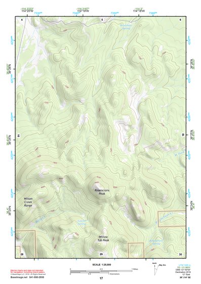 38114SE Page 17 Wilson Creek Range Topo Preview 1
