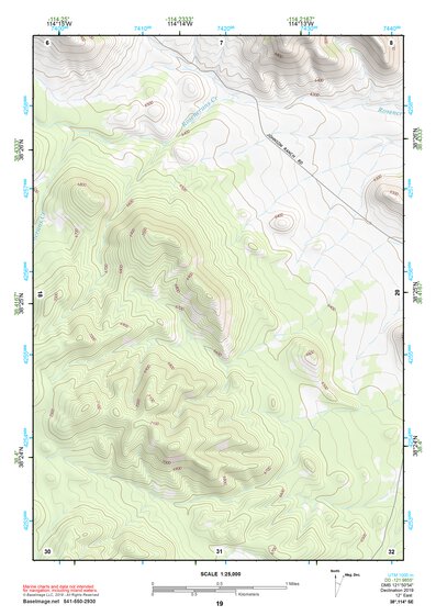 38114SE Page 19 Wilson Creek Range Topo Preview 1