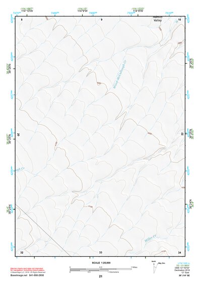 38114SE Page 21 Wilson Creek Range Topo Preview 1