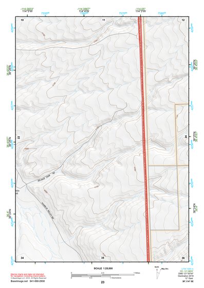 38114SE Page 23 Wilson Creek Range Topo Preview 1