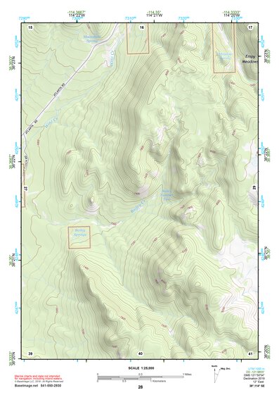 38114SE Page 28 Wilson Creek Range Topo Preview 1