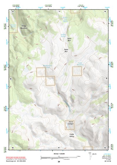 38114SE Page 29 Wilson Creek Range Topo Preview 1