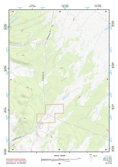 38114SE Page 32 Wilson Creek Range Topo Preview 1