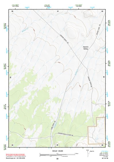 38114SE Page 33 Wilson Creek Range Topo Preview 1