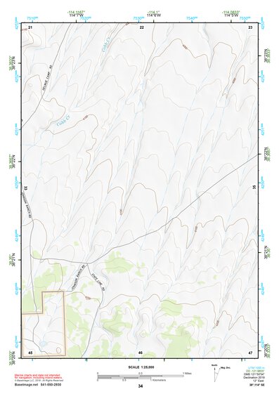 38114SE Page 34 Wilson Creek Range Topo Preview 1