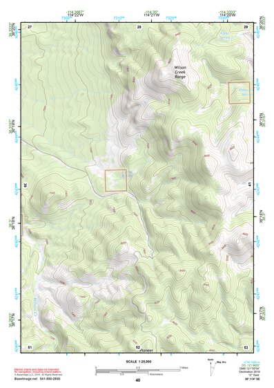 38114SE Page 40 Wilson Creek Range Topo Preview 1