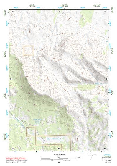 38114SE Page 44 Wilson Creek Range Topo Preview 1
