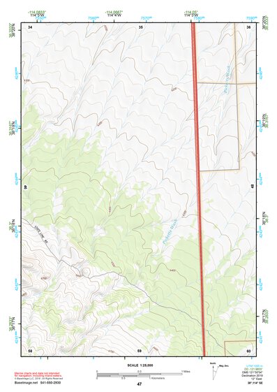 38114SE Page 47 Wilson Creek Range Topo Preview 1