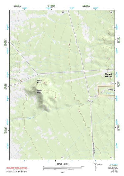 38114SE Page 49 Wilson Creek Range Topo Preview 1