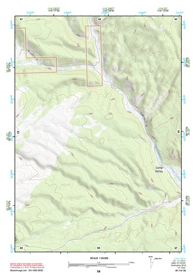 38114SE Page 54 Wilson Creek Range Topo Preview 1