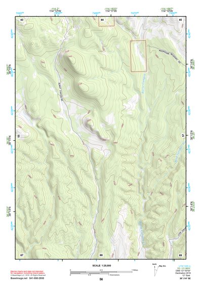 38114SE Page 56 Wilson Creek Range Topo Preview 1