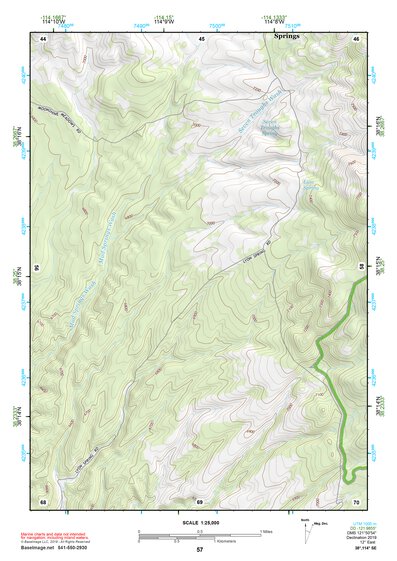 38114SE Page 57 Wilson Creek Range Topo Preview 1