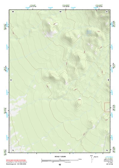 38114SE Page 62 Wilson Creek Range Topo Preview 1