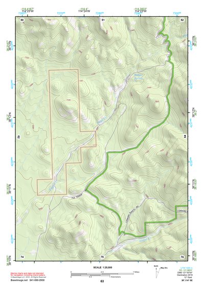 38114SE Page 63 Wilson Creek Range Topo Preview 1