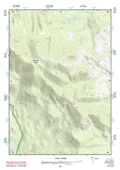 38114SE Page 77 Wilson Creek Range Topo Preview 1