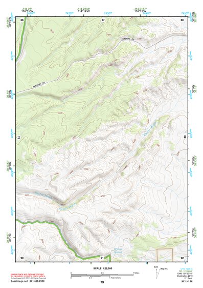 38114SE Page 79 Wilson Creek Range Topo Preview 1