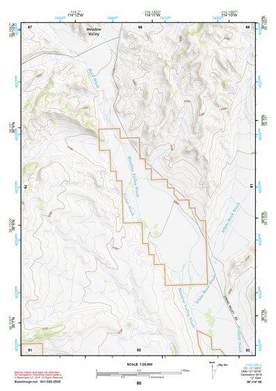 38114SE Page 80 Wilson Creek Range Topo Preview 1