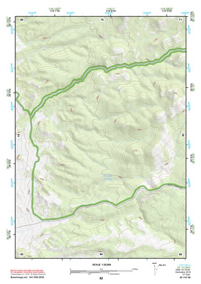 38114SE Page 82 Wilson Creek Range Topo Preview 1