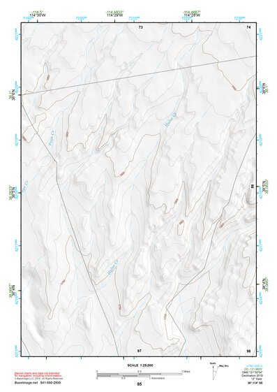 38114SE Page 85 Wilson Creek Range Topo Preview 1