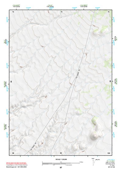 38114SE Page 87 Wilson Creek Range Topo Preview 1