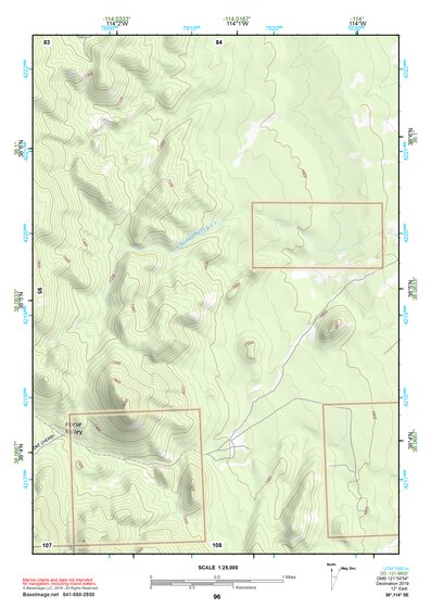 38114SE Page 96 Wilson Creek Range Topo Preview 1
