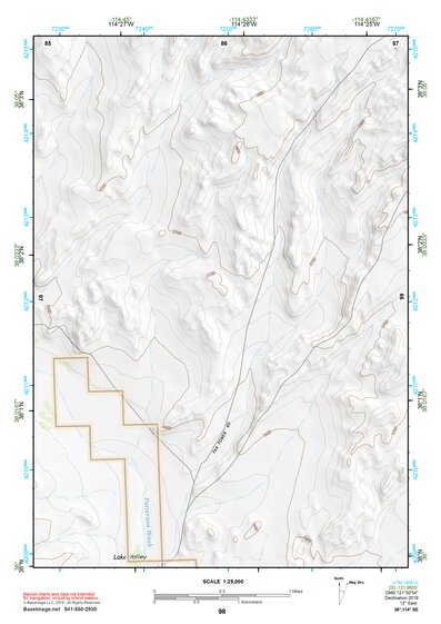 38114SE Page 98 Wilson Creek Range Topo Preview 1