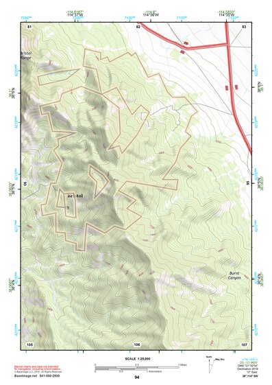38114SW Page 94 Wilson Creek Range Topo Preview 1