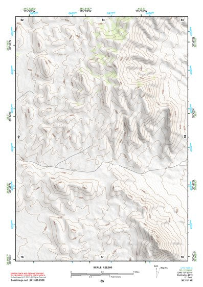 38115NE Page 65 Duckwater Topo Preview 1