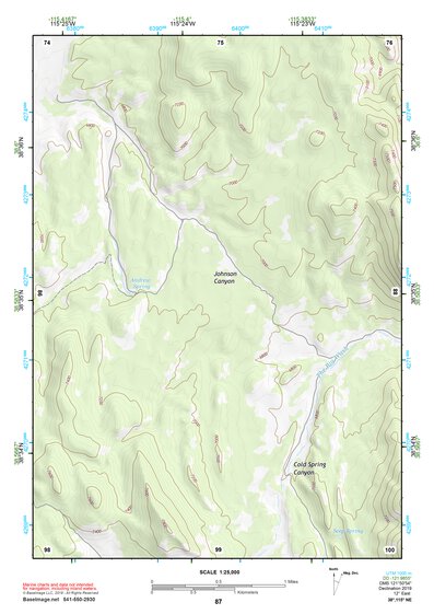 38115NE Page 87 Duckwater Topo Preview 1